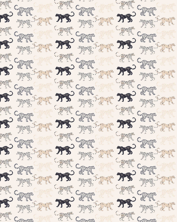 Beau Monde Creative Lab Amsterdam Funky Leopards Light Repetitive Wallpaper
