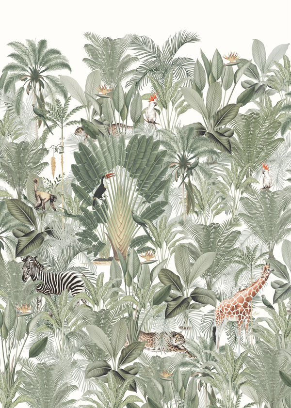 beau monde Creative Lab Amsterdam Into the Wild Wallpaper Mural