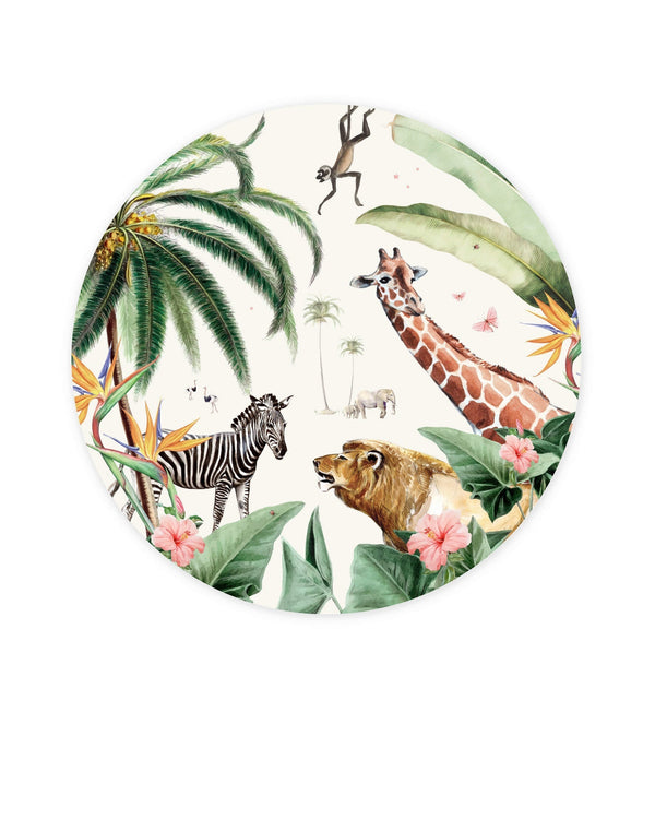 Beau Monde Creative Lab Amsterdam Sanny And Charlie Wallpaper Circle Mural