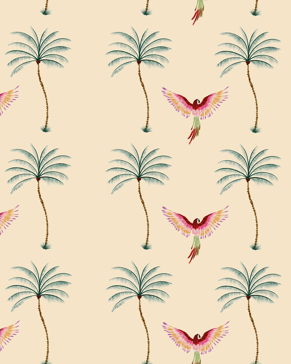 Beau Monde Creative Lab Amsterdam Spread Your Wings Repetitive Wallpaper