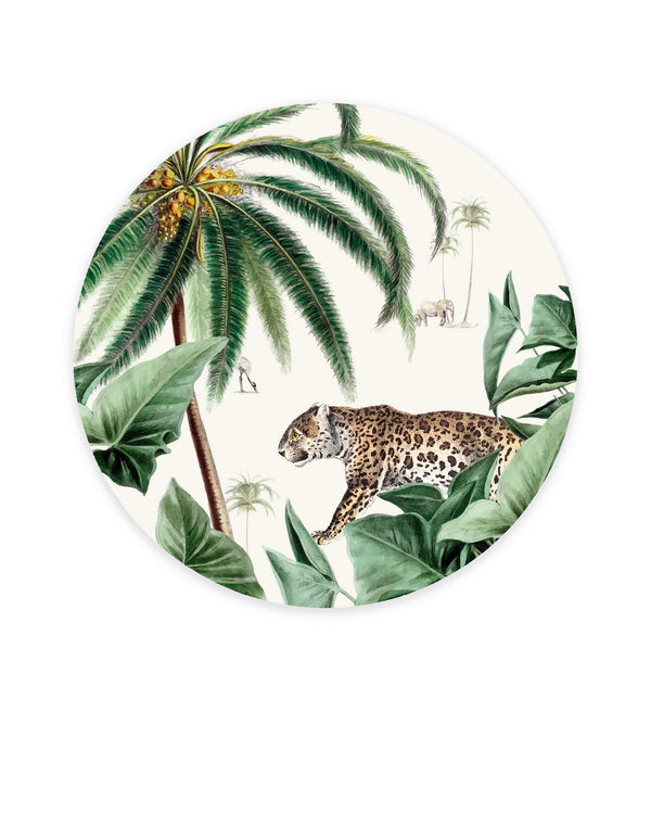 Beau Monde Creative Lab Amsterdam Walk In The Park Wallpaper Circle Mural