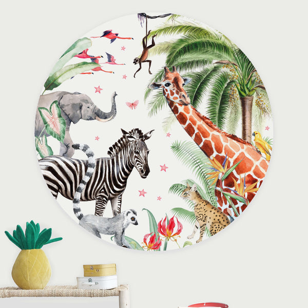 Beau Monde Creative Lab Amsterdam Yuki Wallpaper Circle Mural