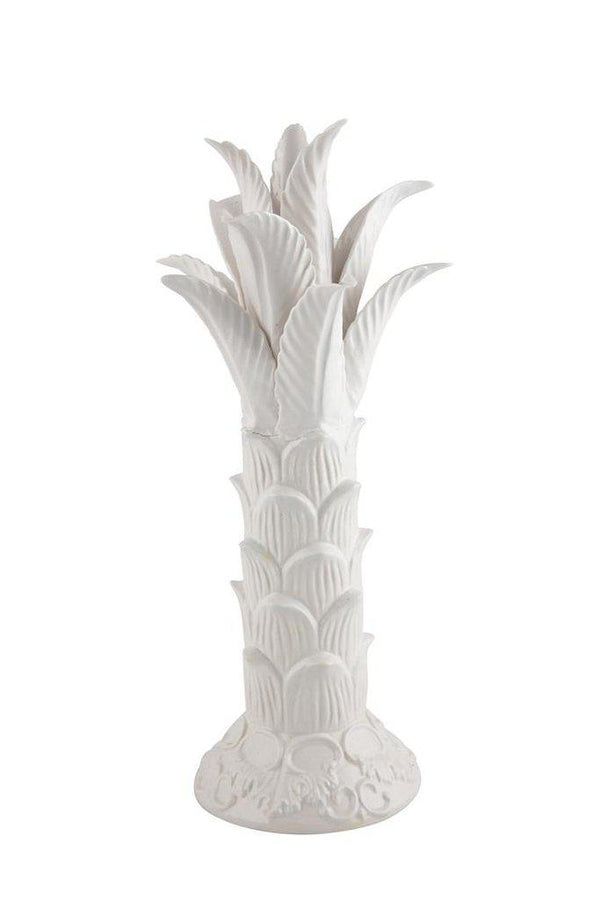 beau monde Day Birger Et Mikkelsen Palm Tree Ornament White Stoneware