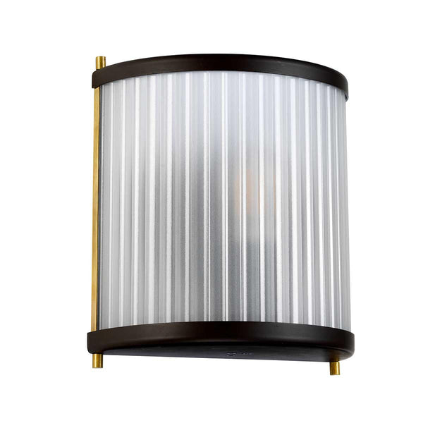 Beau Monde Elstead Lighting Corona 1 Light Wall Light - Museum Bronze