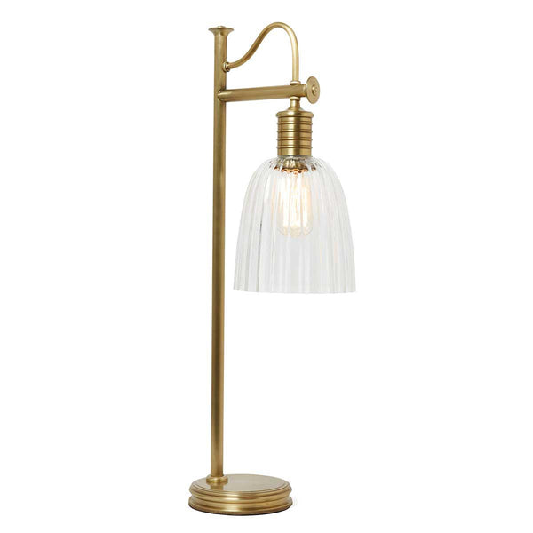 Beau Monde Elstead Lighting Douille 1 Light Table Lamp - Aged Brass