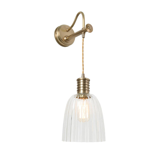 Beau Monde Elstead Lighting Douille 1 Light Wall Light - Aged Brass