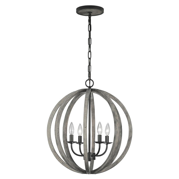 Beau Monde Elstead Lighting Feiss Allier 4 Light Pendant