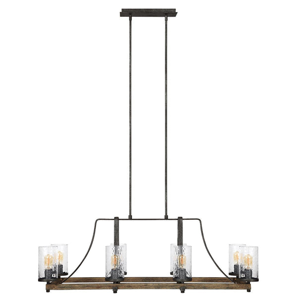 Beau Monde Elstead Lighting Feiss Apollo 5 Light Chandelier - Burnished Brass