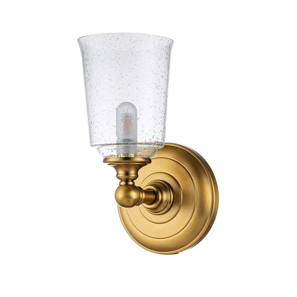 Beau Monde Elstead Lighting Feiss Huguenot Lake 1 Light Wall Light - Bronze