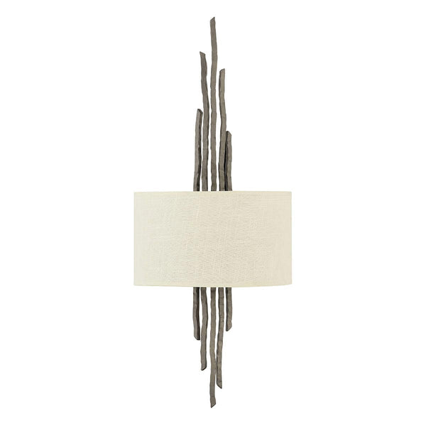 beau monde Elstead Lighting Hinkley Spyre 2 Light Wall Light - Metallic Matte Bronze