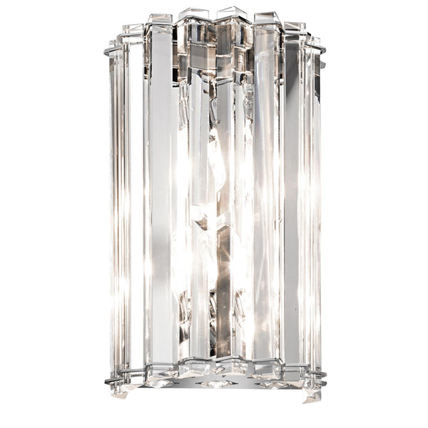 Beau Monde Elstead Lighting Kichler Crystal Skye 2 Light Wall Light