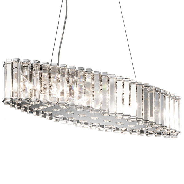Beau Monde Elstead Lighting Kichler Crystal Skye 8 Light Island Chandelier