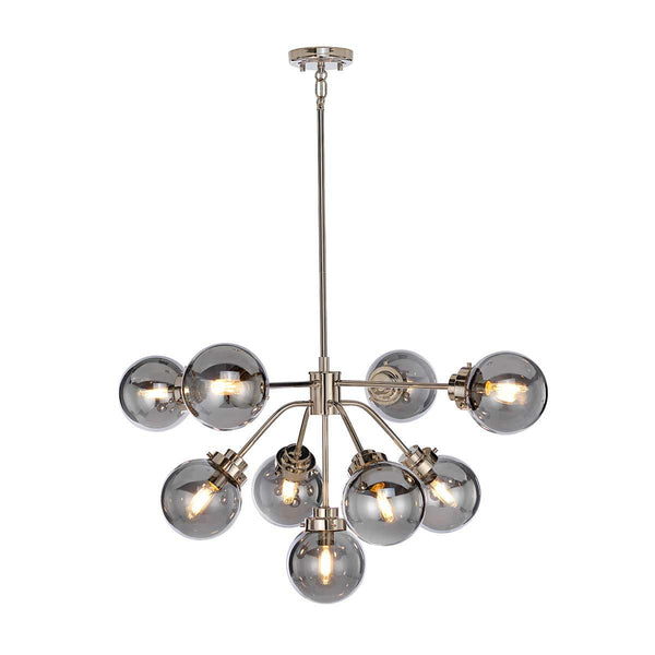 Beau Monde Elstead Lighting Kula 9 Light Chandelier