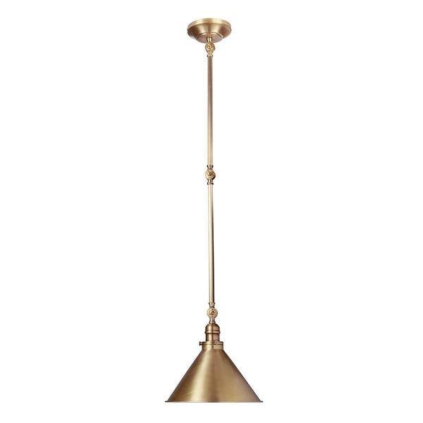 beau monde Elstead Lighting Provence 1 Light Wall Light/Pendant - Aged Brass