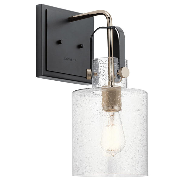 beau monde Elstead Lighting Quintesse Kitner 1 Light Wall Light - Nickel