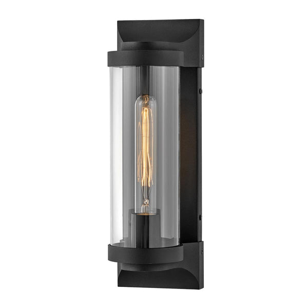 Beau Monde Elstead Lighting Quintesse Pearson 1 Light Medium Wall Lantern - Black