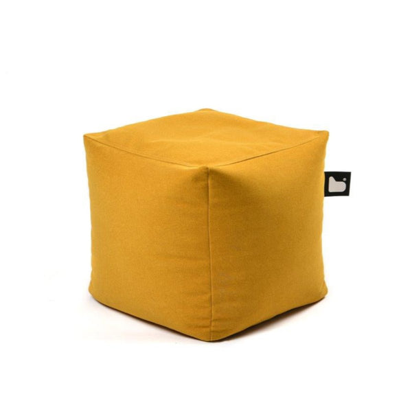 Beau Monde Extreme Lounging B-Box Brushed Suede Stool