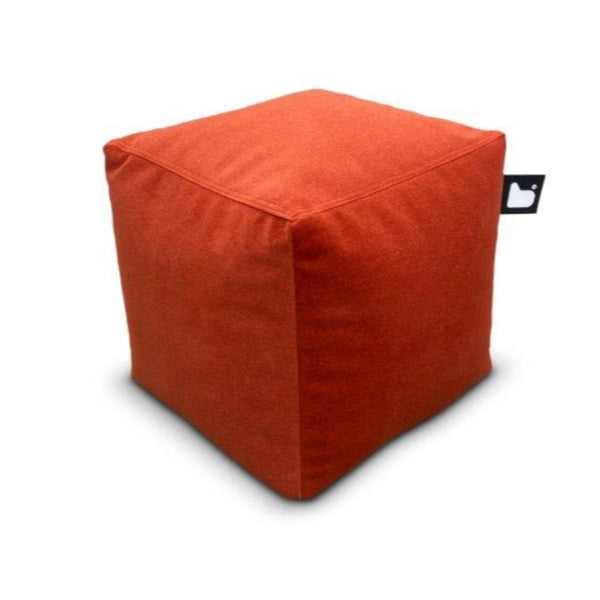 Beau Monde Extreme Lounging B-Box Brushed Suede Stool