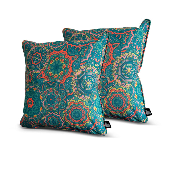 Beau Monde Extreme Lounging B-Cushion Twin Pack Mandala Mint