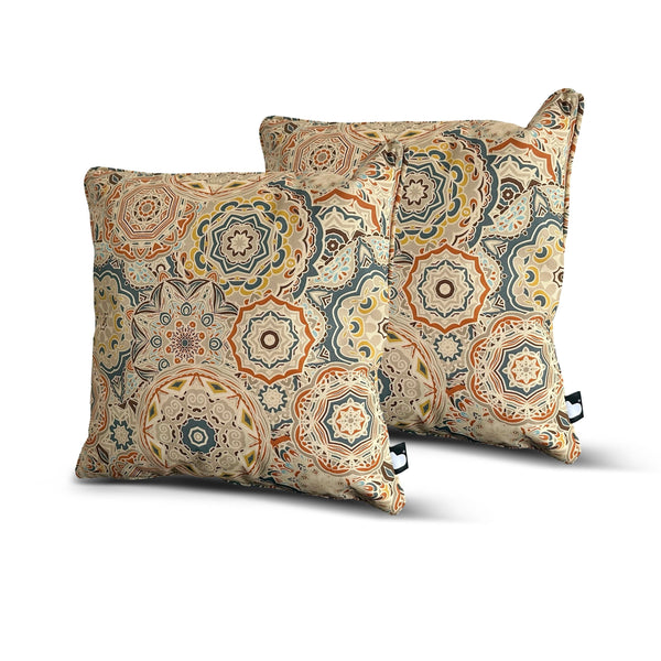 Beau Monde Extreme Lounging B-Cushion Twin Pack Mandala Sand