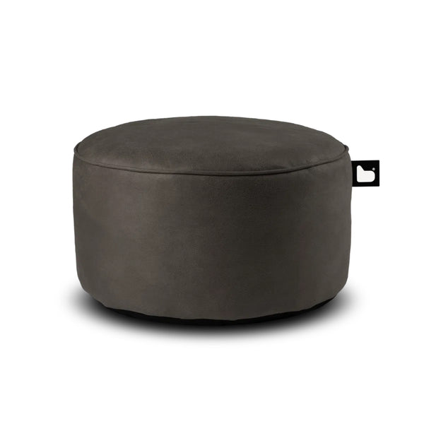beau monde Extreme Lounging Luxury B-Pouffe Faux Leather