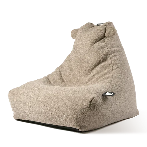 Beau Monde Extreme Lounging Mini B-Bag Bean Bag Chair Teddy