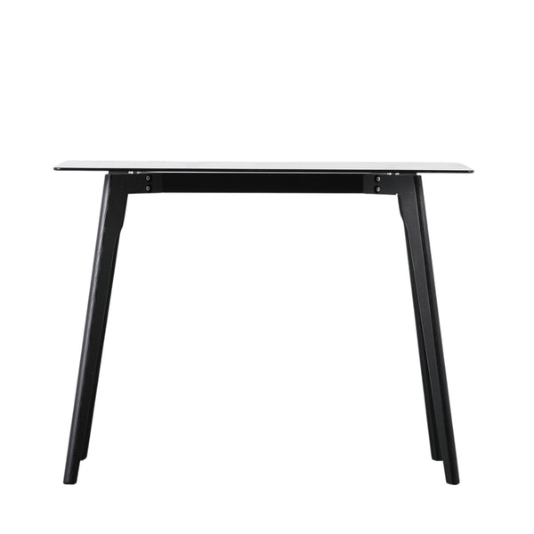 Beau Monde Gallery Direct Blair Desk Black 1000x500x750mm