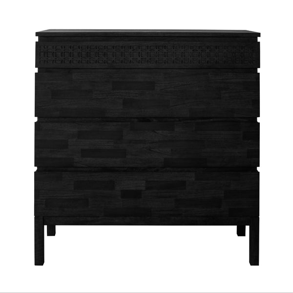 Beau Monde Gallery Direct Boho Boutique 4 Drawer Chest 1000x460x1040mm