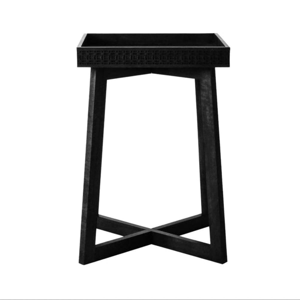 beau monde Gallery Direct Boho Boutique Bedside Table 460x460x665mm