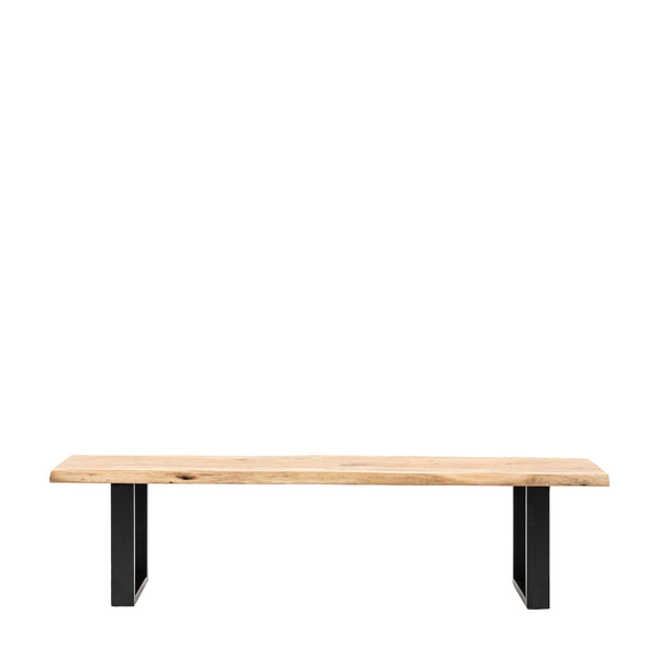Beau Monde Gallery Direct Chisbury Dining Bench 1800x360x450mm