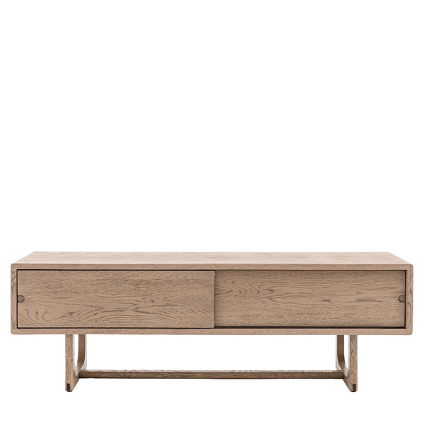 beau monde Gallery Direct Craft Media Unit Smoked 1400x400x450mm