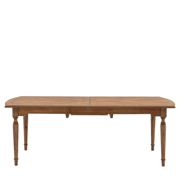 beau monde Gallery Direct Highgrove Ext Dining Table 2150/2600x750x1000mm