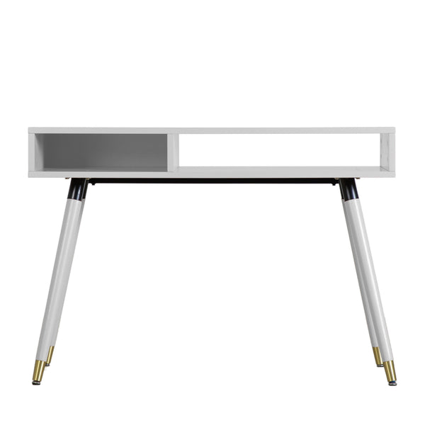 beau monde Gallery Direct Holbrook Console Table White 1100x450x770mm