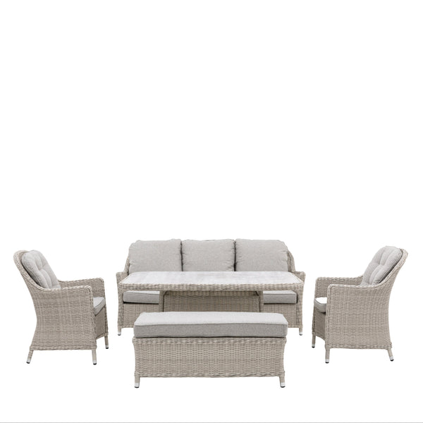 beau monde Gallery Direct Holton Rectangle Dining Set