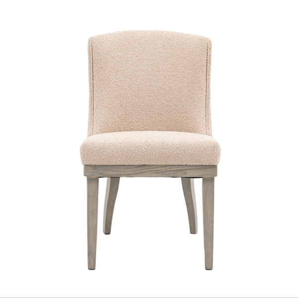Beau Monde Gallery Direct Kelvedon Dining Chair Natural (2pk) 515x635x845mm