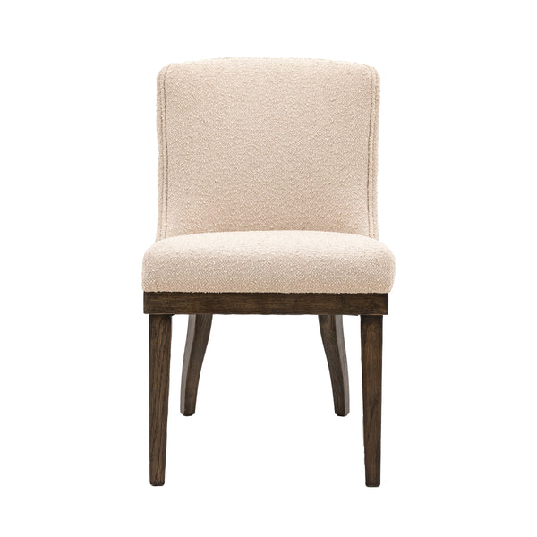 beau monde Gallery Direct Kelvedon Dining Chair Taupe (2pk) 515x635x845mm