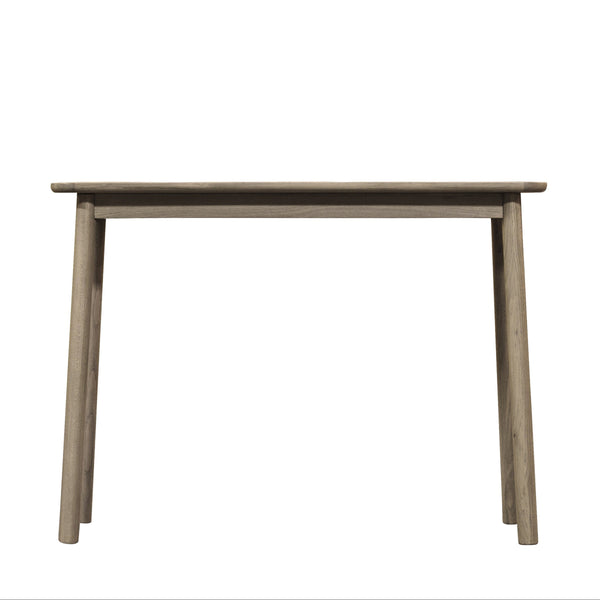 Beau Monde Gallery Direct Kingham Console Table Grey 1100x380x800mm