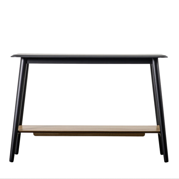 Beau Monde Gallery Direct Maddox Console Table With Shelf 110x750x40mm