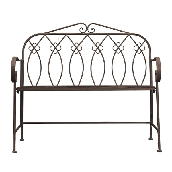 beau monde Gallery Direct Matera Outdoor Bench Noir