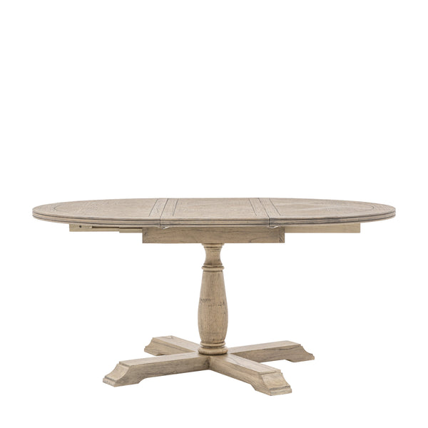 Beau Monde Gallery Direct Mustique Round Ext Dining Table 1650x1200x750mm