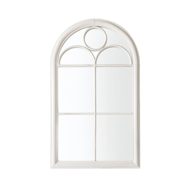 beau monde Gallery Direct Nurstead Outdoor Mirror White 600x1000mm