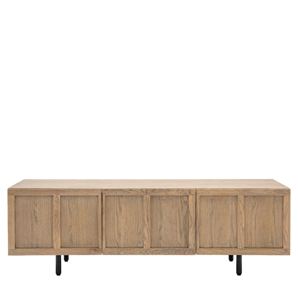 Beau Monde Gallery Direct Panelled Media Unit 1257x400x400mm