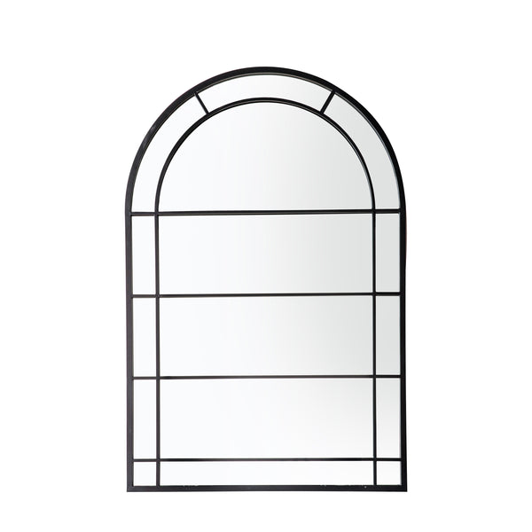 Beau Monde Gallery Direct Pinden Outdoor Mirror Black 900x1350mm