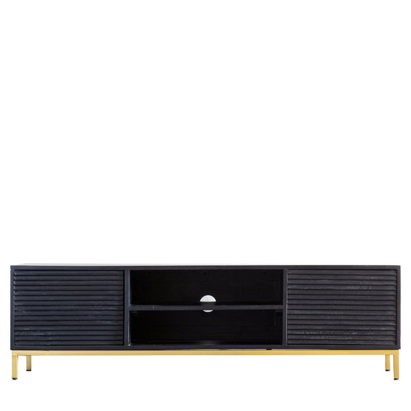 beau monde Gallery Direct Ripple Media unit 1400x400x400mm