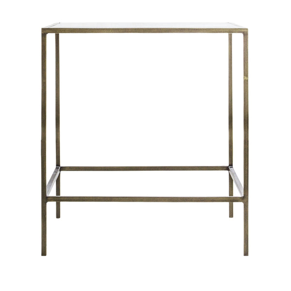 beau monde Gallery Direct Rothbury Side Table Champagne 500x500x550mm