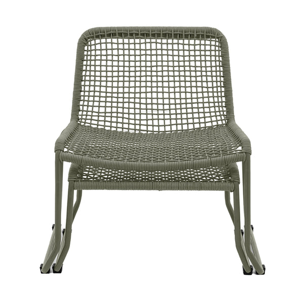 Beau Monde Gallery Direct Sassano Lounge Chair With Footstool Green