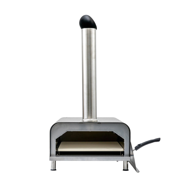 beau monde Gallery Direct Sassari Pellet Pizza Oven Black