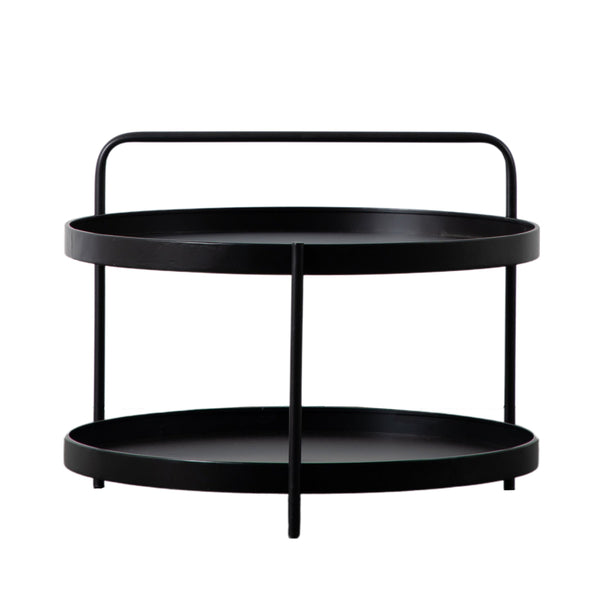 Beau Monde Gallery Direct Sennen Coffee Table Black 650x650x500mm
