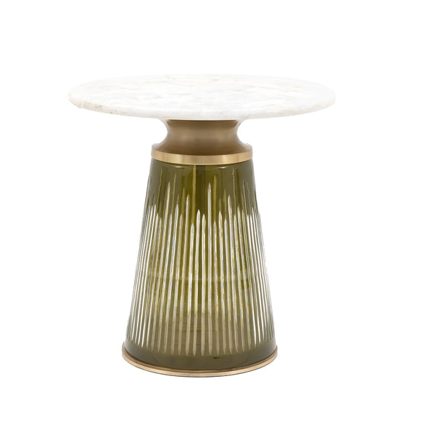 beau monde Gallery Direct Seville Side Table Dusk 460x460x460mm