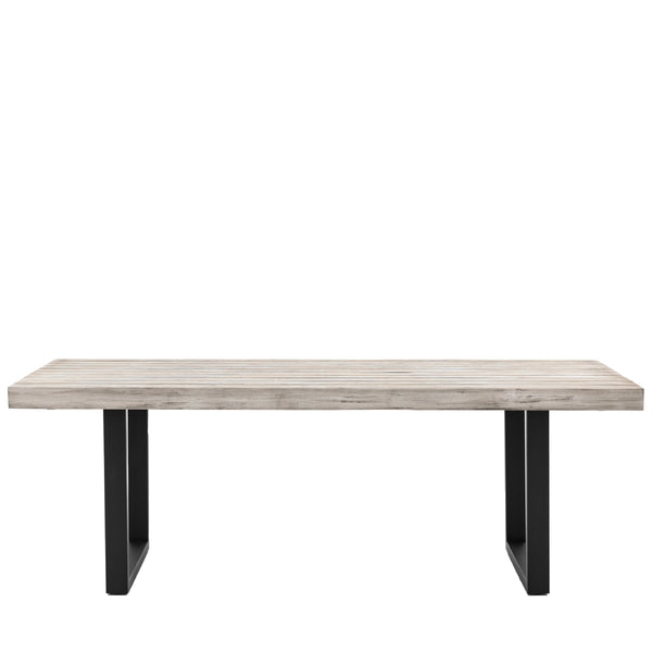 Beau Monde Gallery Direct Taranto Dining Table 8 Seater 1060x2210x760mm